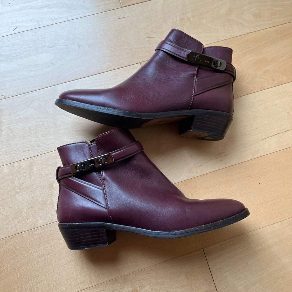 Coach Coleen Leather Boots Booties